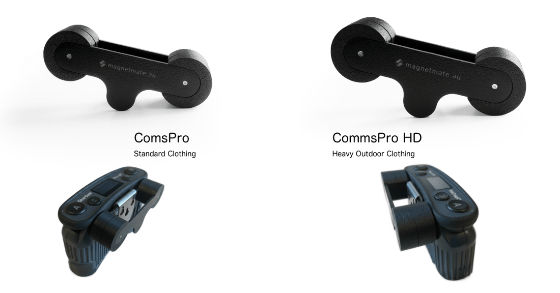 CommsPro vs CommsPro HD: Which Magnetic Comms Mount Do You Need?