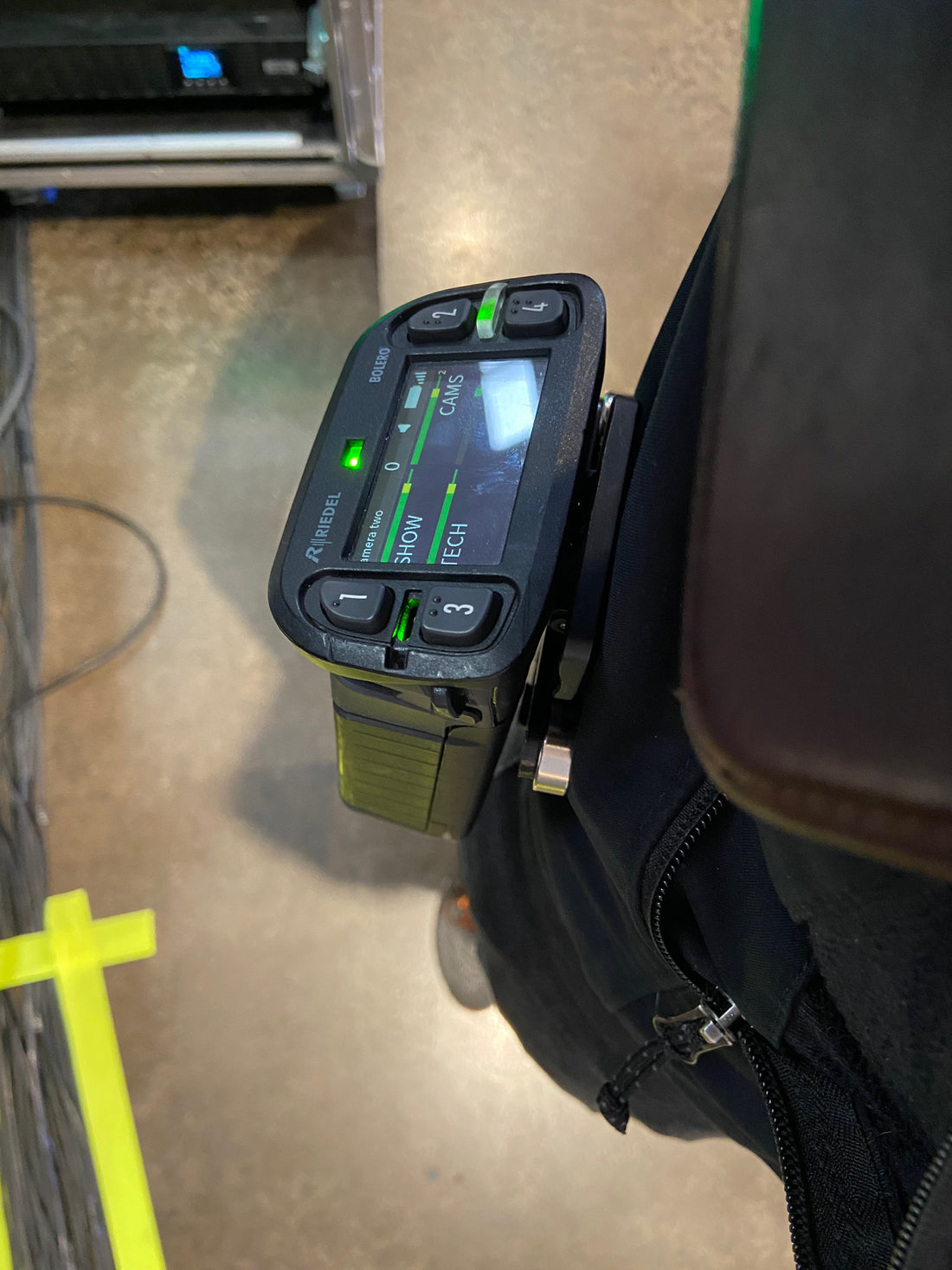 Jacket Clip for Radio Comms Packs