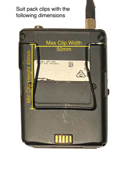 MagnetMate BodyMax - Heavy-Duty Magnetic Mic & IEM Pack Holder